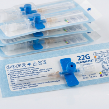 MAVİ İNTRAKET (22G) 100 ADET